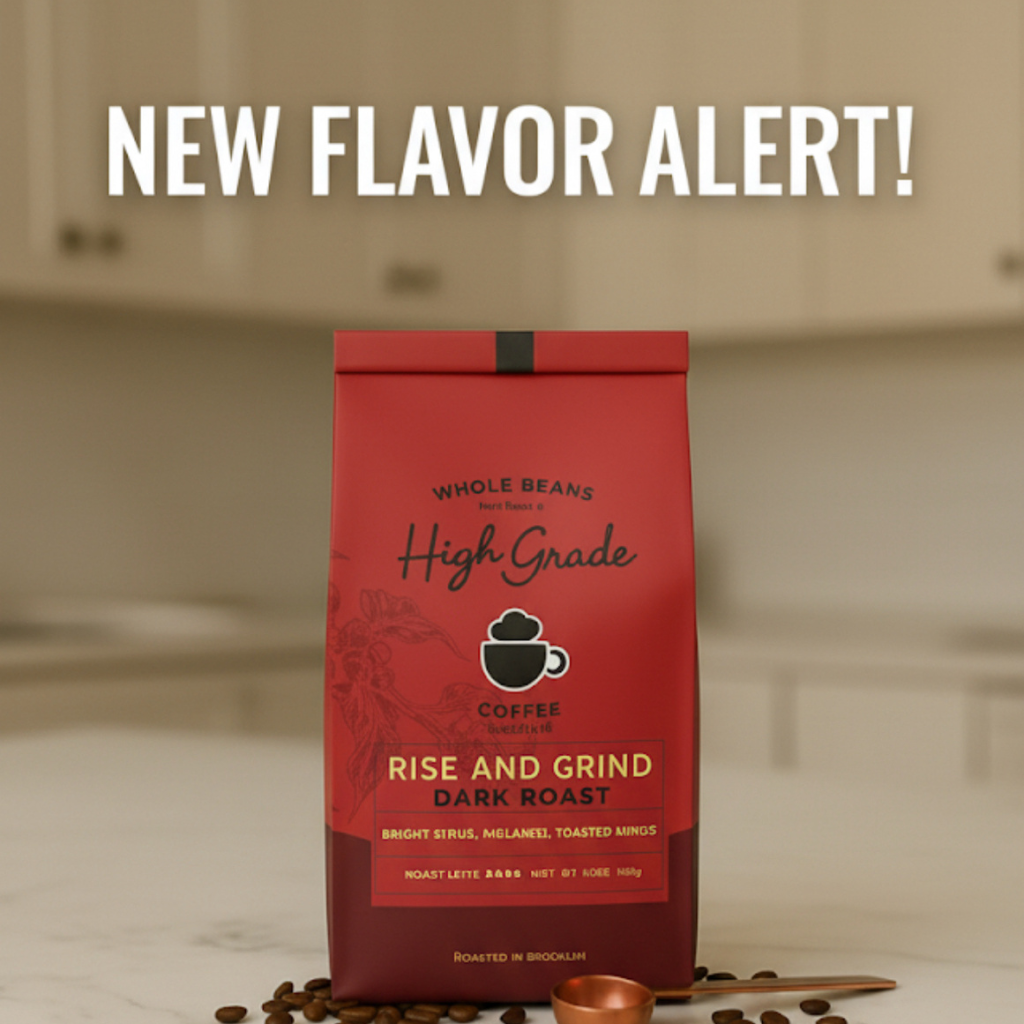High Grade Dark Roasted Coffee Ground - 12oz