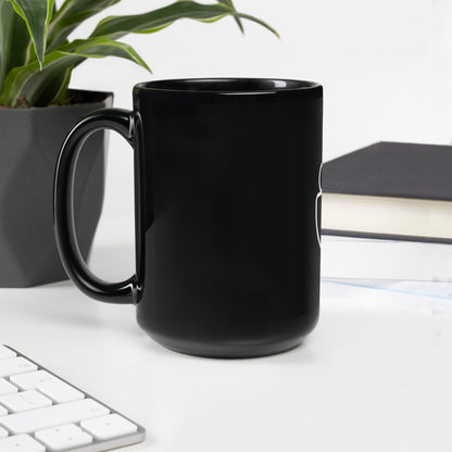 High Grade Coffee Black Glossy Mug - High Grade Coffee